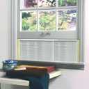 Frost King 2AWS1207 WB Marvin Adjustable Window Screen, 10in High x Fits 21-37in Wide (2 Pack)