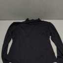 Avidlove Bodysuits for Women High Neck Long Sleeve Body Suits Snap Closure Double Lined Mock Neck Bodysuit Soft (Medium, Black)