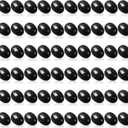 Easter Eggs 2.4 - Black Fillable Easter Eggs - 60 Pcs Easter Basket Stuffers - Black Eggs Bowl and Vase Filler Faux for DIY Spring and Easter Decorations (Black)
