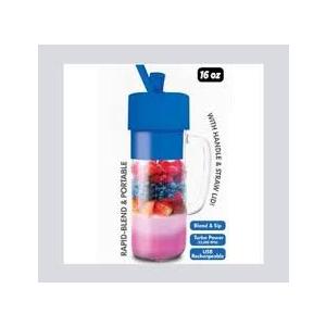 Hy-Impact Better Blender 16 Oz Cordless USB Rechargeable Turbo Power