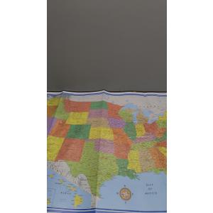 USA Map Poster 24"x26"