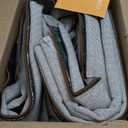 Ciicool Vintage Area Rug 8'x10' Oriental Print Rugs for Bedroom, Living Room, Under Table, Office, Entryway - Brick Red/Dull Teal