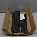 RUILALIFE 3-Tier-Spice-Rack-Organizer-for-Cabinet, Adjustable Depth Spice Holder Shelf For Countertop Pantry Cupboard, Metal Tiered Seasoning Organizer,Display Shelf Riser (Black-1 Pack)