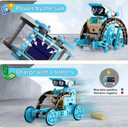 Lucky Doug 12-in-1 STEM Solar Robot Kit Toys Gifts for Kids 8 9 10 11 12 13 Years Old, Educational Building Science Experiment Set Birthday for Kids Boys Girls