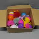 24 Pack Prefilled Easter Eggs with Kids Keychains Plush Toy Cute Keychains for Kid Boys Girls for Easter Egg Fillers, Easter Basket Stuffers Party Favor Gifts