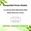 910XL Ink Cartridges Use for Printers OfficeJet Pro 8010e 8015e 8020e 8024e 8025e 8028e 8035e 3JB41AN (LP-910XL Magenta)