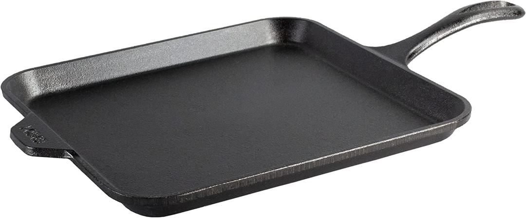 Lodge Cast Iron Square 11" Griddle (17.3" x 11" x 1.8")