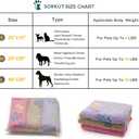 1 Pack 3 Puppy Blankets Super Soft Warm Sleep Mat Bone Print Cute Blanket Fluffy Premium Fleece Pet Blanket Flannel Throw Dog Blankets for Small Dogs Puppy Cat,Small(23"x15")