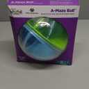 Outward Hound by Nina Ottosson A-Maze Ball Dog Treat Puzzle Ball, Level 2 Intermediate, Green