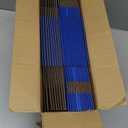 7x5x4 Inches Shipping Boxes Pack of 25, Blue Corrugated Cardboard Box Literature Mailer for Packing Small Business