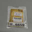 LEIFIDE 2 Pcs Door Knob Reinforcement Plate Stainless Steel Door Lock Repair Plate Bracket with 4 Pcs Adhesive Tapes Prevent Lock Loose or Wobbly(Gold)