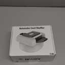 Automatic Card Shuffler 2 Deck, Rechargeable Playing Cards Shuffling Machine with One-Press AUTO&Manual Mode, Electric Poker Shufflers for UNO, Skip-Bo, Phase 10, Home Party Card Games (White)