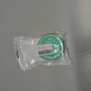 Bling Car Cup Holder Coaster, 2.75 Inch Crystal Rhinestone No Slip Anti Dust Vehicle Water Bottle Mat, Waterproof Auto Interior Drinking Pad, Universal Fit (Light Green/White)