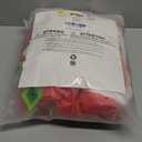 JOYIN 5 Pieces Christmas Theme Bathroom Decoration Set w/Toilet Seat Cover, Rugs, Tank Cover, Toilet Paper Box Cover and Santa Towel for Xmas Indoor Dcor, Party Favors (Santa)