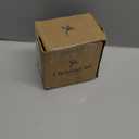 Christian Art Gifts Large Ceramic Coffee & Tea Mug for Men, Dads & Pastors: Man's Heart Plans Inspirational Bible Verse Microwave/Dishwasher Safe Drinkware, Lead/Cadmium-free, Caf Brown/Black, 14 oz.