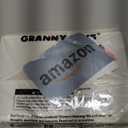 GRANNY SAYS Closet Storage Bins, Clothes Organizer and Storage Bins, Trapezoid Storage Boxes with Handles, Storage Baskets for Shelves, Pearl White, Medium, 3-Pack