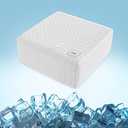 HARBOREST Cooling Cube Pillow - Side Sleeper Pillow for Neck and Shoulder Pain, Memory Foam Pillow Cube Pro with Adjustable Firmness,12"x12"x5"