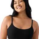 True & Co True Everybody Women's Adjustable Strap Scoop Neck Bra (Black, XS)