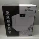 Cooluli 20 Liter Mini Fridge with Temperature Control - White Thermoelectric Cooler and Warmer for Bedroom, Office, Car, Dorm