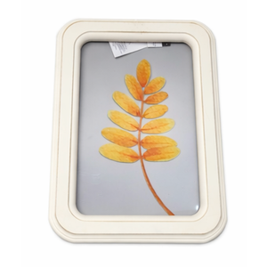 Holiday Home 11.8 Inch Yellow Leaf Wall Decor, 11.8 in