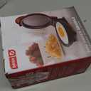 Dash Mini Maker Griddle - Compact Griddle for Creative Homemade Treats - PTFE nonstick surface, Quick Heat-Up System & Space-Saving Design - Red