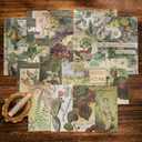 Scrapbooking Supplies Kit, Vintage Botanical Aesthetic Scrapbook Kit for Bullet Junk Journal, Stationery, A6 Grid Notebook, Flower DIY Journaling Supplies, Birthday Craft Gift for Teen Girl Women