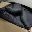 Human Dog Bed XL 79"x44"x12.5" - Shared Orthopedic Dog Bed for Adults & Pets, Large Size Faux Fur Pet Bed, Removable Washable Cover, Light Grey