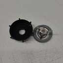 for Oster Blender Replacement Parts Blender Ice Blade with Jar Base Cap and Two Rubber O Ring Seal Gasket Accessory Refresh Kit