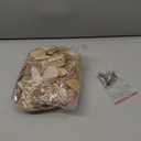 12 Pieces 5.7 Inch Christmas Poinsettia Flower Christmas Glitter Artificial Flower with Clips Xmas Tree Ornament for Wreath Garland Party Decor (Champaign Gold)