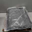 GYIIYUO LED TV Stand with Power Outlet and Fabric Drawer for 55 50 45 Inches TV - Entertainment Center and Industrial TV Console Table for Living Room, Bedroom- 47" Rustic Brown