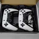 Retro Gaming Console, 20,000+ Retro Game Stick, 4K HD HDMI TV Game Stick, Built-in Classic Video Games 23 Emulators Plug & Play Game Console for TV with 2 Wireless Controllers