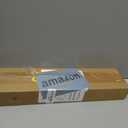 YNL Silver Shower Curtain Rod 36-68 Inch(3-5.67ft), No Slip No Drill Stainless Steel Spring Tension Curtain Rod, No Rust Shower Rod Adjustable For Bathroom closet