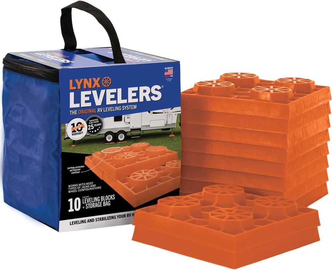 Tri-Lynx 00015 Lynx Levelers - 10 Pack , Orange