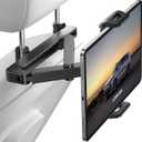 JOYROOM Tablet iPad Holder for Car Headrest, [Triangle Structure] iPad Car Mount Backseat, Road Trip Essentials for Kids, Tablet Car Mount for iPad Pro, Air, Mini, Galaxy, Switch, 4.7-13" Device