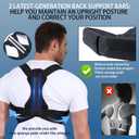 Posture Corrector for Men and Women, Adjustable Back Brace for Back, Neck and Shoulder Pain Relief, Back Support for Posture Improving Scoliosis, Hunchback, Hump, Thoracic, Spine Corrector (Medium)