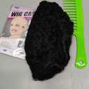 Short Curly Pixie Cut Wigs with Bangs Human Hair for Black Women Non Lace Full Machine Made Rose Net Cap Human Hair Pixie Wig Brazilian Virgin Glueless Bob Wig Human Hair Short Layered Wigs For Women (Natural Color)