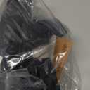 Women's Oil Shiny Seamless Pantyhose 5 Denier 360 Seamless Crotch Ultra-Thin Sheer Tights Silky Control Top Stockings (Black) One Size