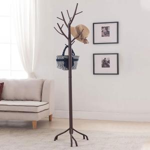 Kings Brand Furniture - Metal Hall Tree Freestanding Coat & Hat Rack with Branches, Bronze
