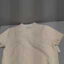 Amazon Essentials (Demi's Pick) Women's Relaxed-Fit Faux Mohair Short Sleeve Sweater Top (Cream)