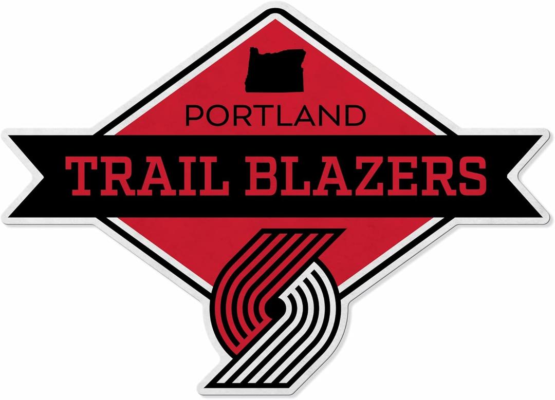 Rico Industries NBA Basketball Diamond Shape Cut Pennant - Home and Living Room Dcor - Soft Felt EZ to Hang