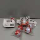 SOUTH BEND 1-1/2" Red & White F6 Fishing Float Easy Push Button/Pack of 2, 4 Pieces