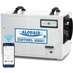ALORAIR Smart Wi-Fi 120 Pints Energy Star Crawlspace Dehumidifier