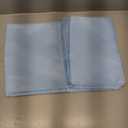 MILVOWOC 10 Pack Light Blue Satin Table Runners, 12 x 108 Inch Bright Satin Silk Table Runner Smooth Fabric Decorative Table Runner for Wedding Banquet Party Birthday Graduation