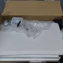 Extra Large Keyboard Tray Under Desk - Slide Out with Sturdy C-Clip Mount System, 31.5" (35.8" Including Clamps) x 11.8" Put-Out Keyboard Tray Computer Drawer for Ergonomic Typing, White