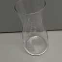 Premium Quality Glass Vase - Clear Vase, Crystal Glass Flower Vase for Rustic Home Decor, Decorative Vases for Flowers for Modern Farmhouse, Glass Vase Ideal for Shelf, Mantle, Table Entryway Decor