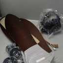 VONLUCE Ceiling Fans with Lights, 52 inch Smart Ceiling Fan with Remote/APP/Alexa Control, 3 Blades, 6 Speeds, Noiseless Reversible DC Motor, Wood Ceiling Fan for Bedroom Farmhouse, Walnut (Black and Walnut)