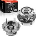 A-Premium 2 x Front Wheel Bearing and Hub Assembly with 5-Lug Compatible with Chevy Cruze 2014-2015, Volt 2011-2015, Orlando 2012-2014, Buick Verano 2012-2017, Cascada 2016-2017