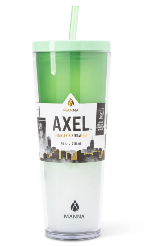 Manna Axel Tumbler Plastic 24OZ Green