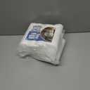 3 x Small Trash Bags 4 Gallon - 100 Count 4 Gallon Trash Bag, Unscented Small Garbage Bags Bathroom Trash Bags, White 4 Gal Trash Can Liners