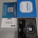 Wireless Carplay Adapter, Wired CarPlay to Wireless,Mini USB Design for Car Play&Android Auto, 2025 Upgrade Easy Use Fast Stable Connection for iPhone (Gray)